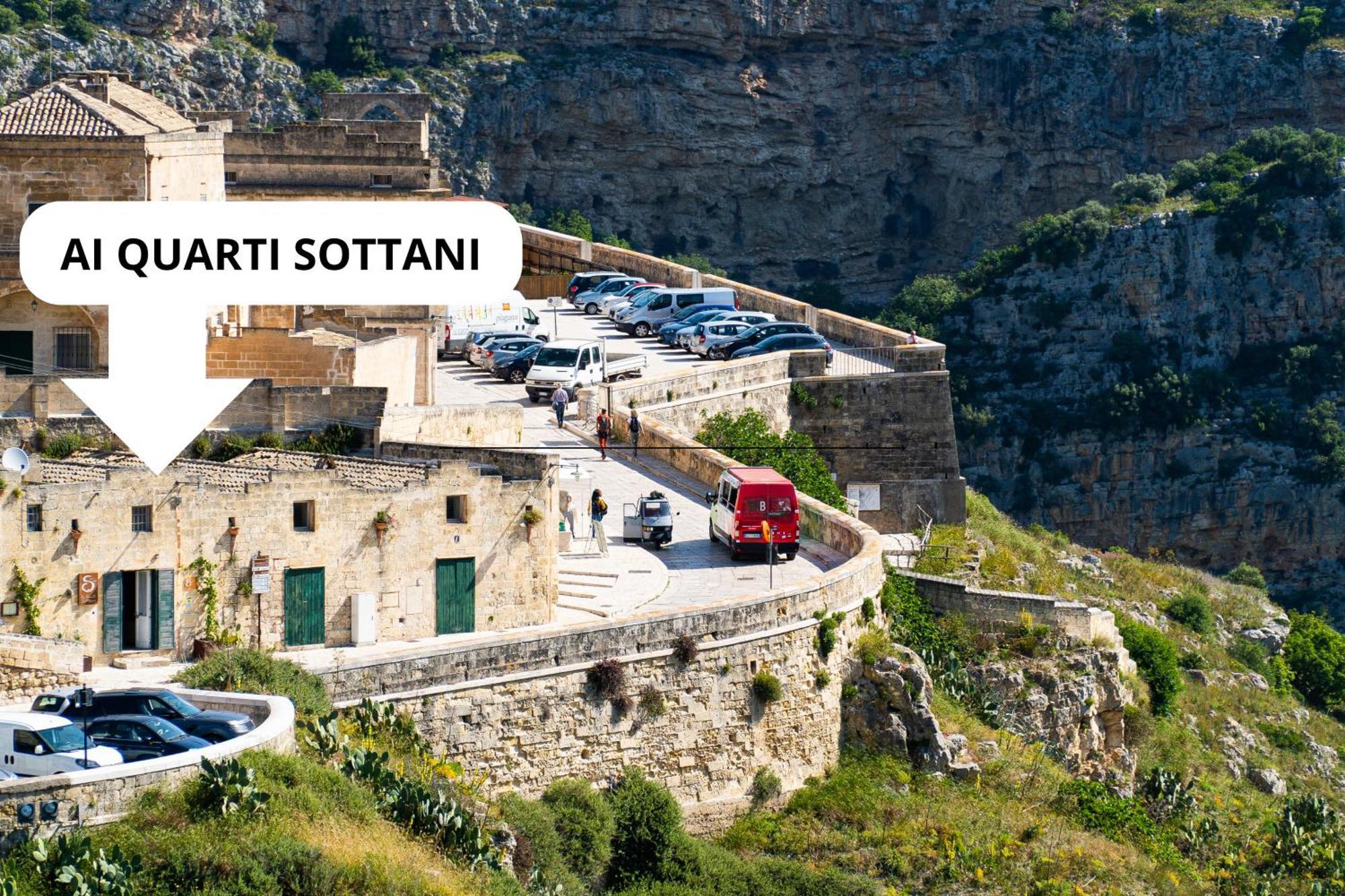 Hotel Ai Quarti Sottani Matera Exterior foto